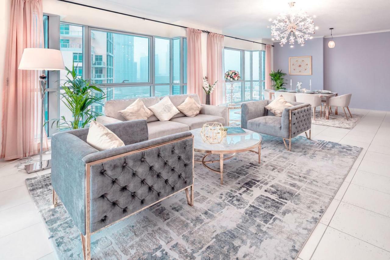 דובאי Ultimate Stay 2Br: Burj Khalifa And Fountain View מראה חיצוני תמונה
