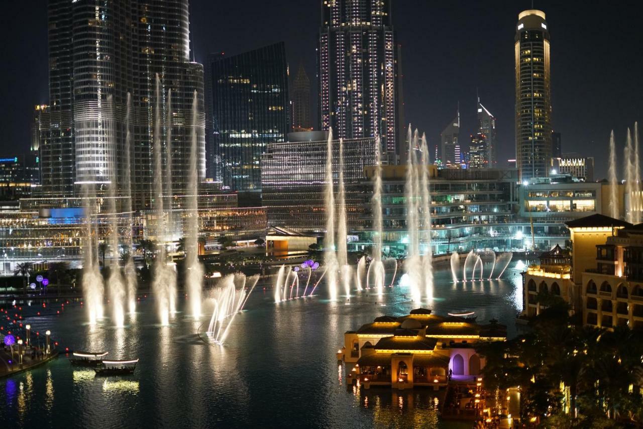 דובאי Ultimate Stay 2Br: Burj Khalifa And Fountain View מראה חיצוני תמונה